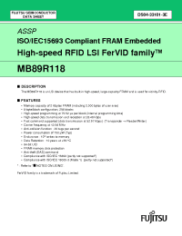 Datasheet ISO15693 manufacturer Fujitsu