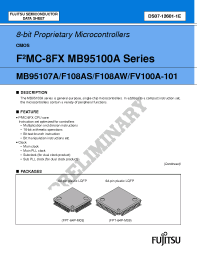 Datasheet MB2146-301 manufacturer Fujitsu