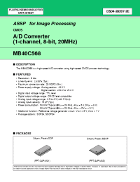 Datasheet MB40C568PF manufacturer Fujitsu