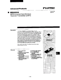 Datasheet MB8868A manufacturer Fujitsu