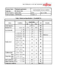Datasheet SBF0402GPL производства Fujitsu
