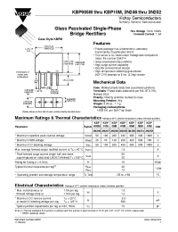 Datasheet 3N246...3N252 производства General Semiconductor