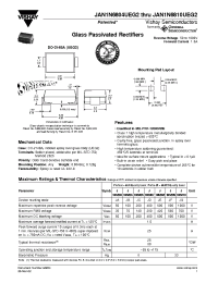 Datasheet JAN1N6804UEG2 производства General Semiconductor