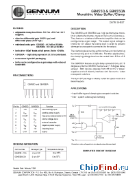 Datasheet GB4550-CSA производства Gennum