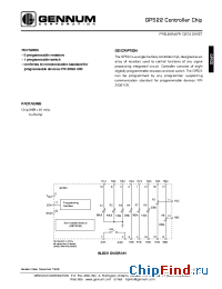 Datasheet GP522 производства Gennum