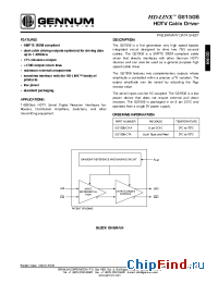 Datasheet GS1508-CKA производства Gennum