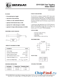 Datasheet GY4102ACDA производства Gennum