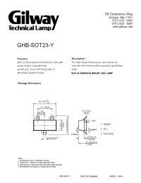 Datasheet GHB-SOT23-Y производства Gilway