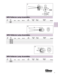 Datasheet MR3-1089 manufacturer Gilway
