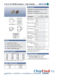 Datasheet GXO-U129S производства Golledge