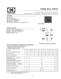Datasheet 10A2 manufacturer GOOD-ARK
