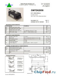 Datasheet GMTD62050 manufacturer Green Power