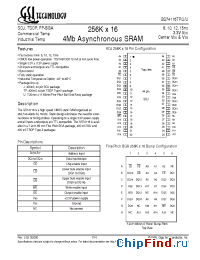 Datasheet GS74116-10 производства GSI