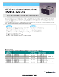 Datasheet C5964-0800 производства Hamamatsu
