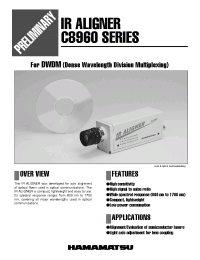 Datasheet C8960-01 производства Hamamatsu