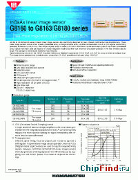 Datasheet G8160-256S производства Hamamatsu