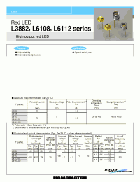 Datasheet L6112-01 manufacturer Hamamatsu