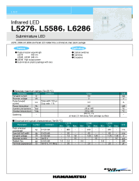 Datasheet L6286 производства Hamamatsu