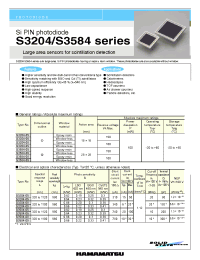 Datasheet S3204-08 производства Hamamatsu