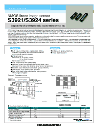 Datasheet S3924-1024q производства Hamamatsu