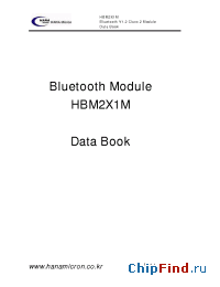 Datasheet HBM2X1M производства Hanamicron
