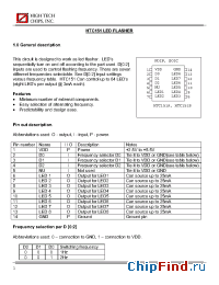 Datasheet HTC151ASC производства High Tech Chips