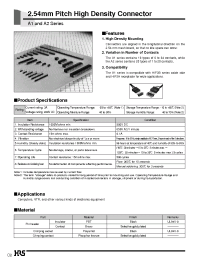 Datasheet A1-12PA-2.54DSA manufacturer Hirose