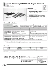 Datasheet CR23A-14SA-4E производства Hirose