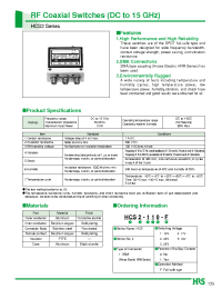 Datasheet HCS2-111-F производства Hirose