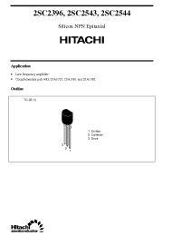 Datasheet 2SC2544 производства Hitachi