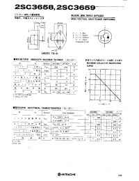 Datasheet 2SC3659 производства Hitachi