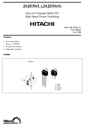 Datasheet 2SJ530S производства Hitachi