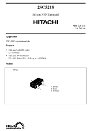 Datasheet 2SK1335 производства Hitachi