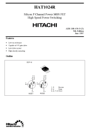 Datasheet HAT1024 производства Hitachi