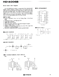 Datasheet HD14006B производства Hitachi