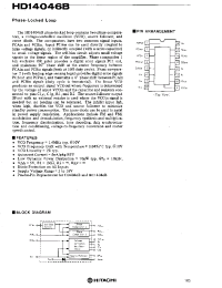 Datasheet HD14046B производства Hitachi