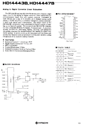 Datasheet HD14443B производства Hitachi
