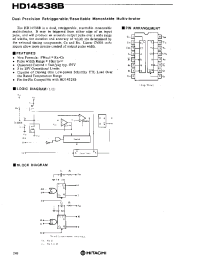 Datasheet HD14538 производства Hitachi