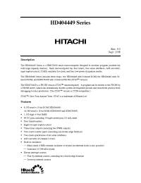 Datasheet HD404448TF производства Hitachi