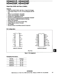 Datasheet HD44232P производства Hitachi