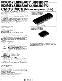 Datasheet HD63A05Y1 производства Hitachi