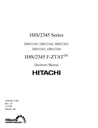 Datasheet HD6412340 производства Hitachi