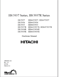 Datasheet HD6433935R производства Hitachi