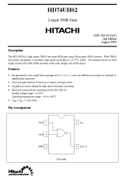 Datasheet HD74UH02 производства Hitachi