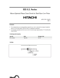 Datasheet HZ-LL производства Hitachi