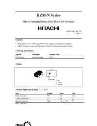 Datasheet HZM10N производства Hitachi