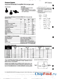 Datasheet 24PCCFA6A-FE производства Honeywell