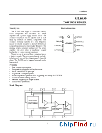 Datasheet GL68501 производства Hynix