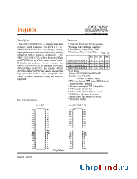 Datasheet GM71CS16163CT/CLT-8 manufacturer Hynix