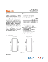 Datasheet GM71VS16403CT/CLT-6 производства Hynix
